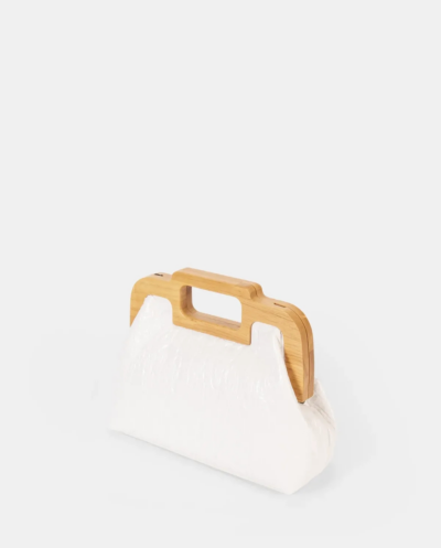 BOLSO ASA DE MADERA PEPE moll - Imagen 3