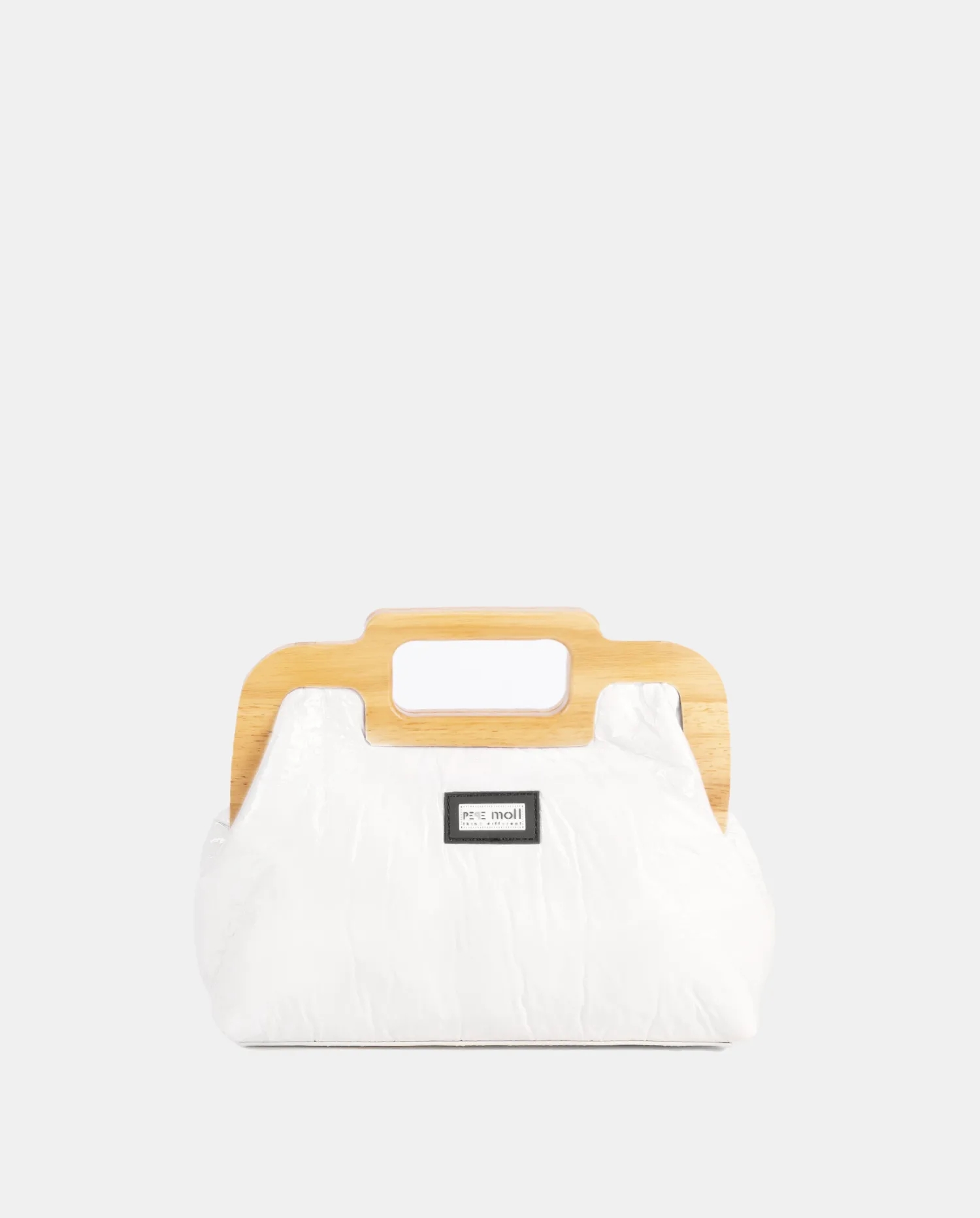 BOLSO ASA DE MADERA PEPE moll - Imagen 2